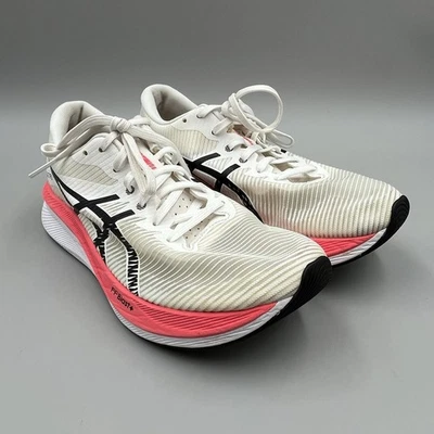 Asics Magic Speed 3 Running Shoe Women’s Size 8.5 White Pink Black 1012B518 - Image 1 of 4