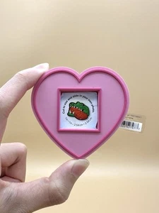 CROCS Jibbitz Heart Picture Frame Shoes Charm - 100% Authentic - Super Rare !! - Picture 1 of 6
