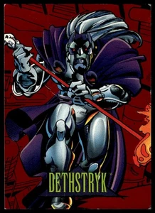 Tarjeta cruda Dethstryk 1993 Skybox Marvel Comics #8 - Imagen 1 de 2