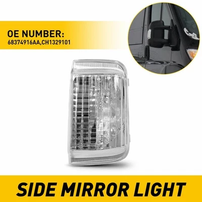 PASAJERO DERECHO PARA 14-23 RAM PROMASTER 1500 2500 3500 ESPEJO INTERMITENTE LUZ EXV Foto 1 de 4