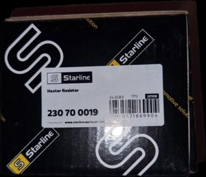 Starline Blower Motor Fan Resistor Heater Fan Resistor Fits Nissan Micra *NEW* - Picture 1 of 3