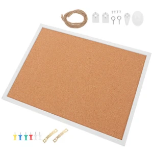 Corkboard Bulletin Office Notice Boards for Walls Decorative Display - Picture 1 of 12