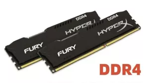 HyperX FURY DDR4 32GB 2666MHz PC4-21300 Desktop RAM Memory DIMM 288 - Picture 1 of 4