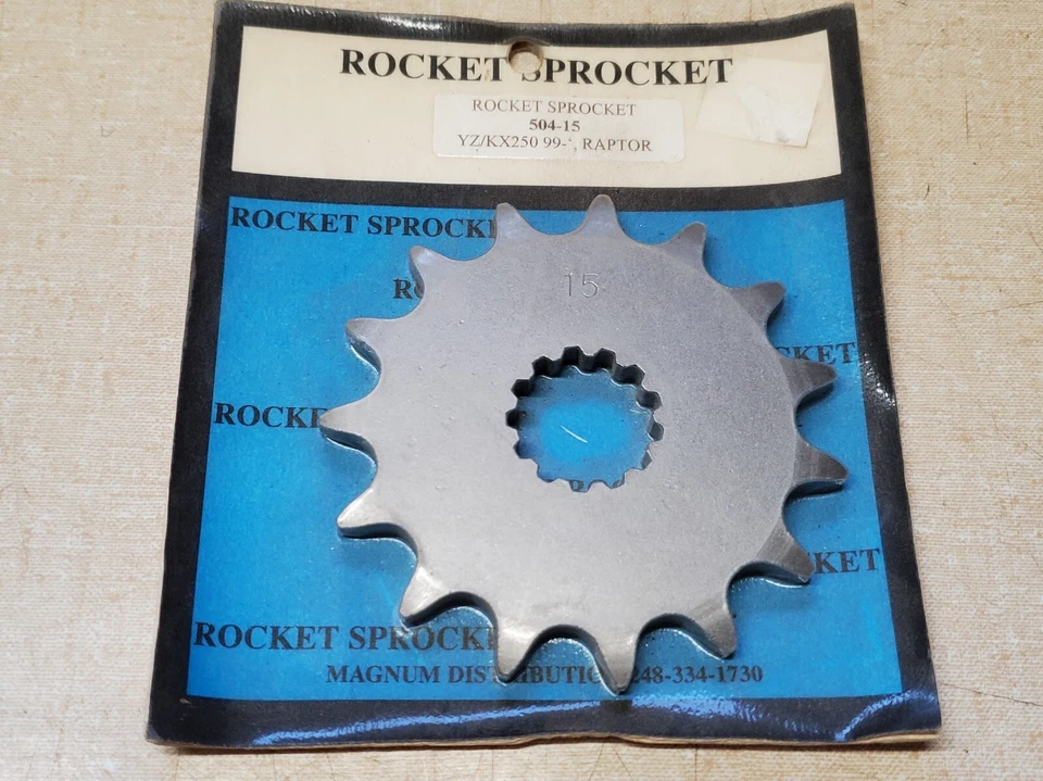 PIÑÓN DELANTERO KAWASAKI 13144-1296 15 DIENTES KX250 1999-2006 KLX300R 2004-2007 Foto 1 de 1