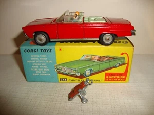 Original CORGI TOYS 246 CHRYSLER IMPERIAL - VERY GOOD in original BOX - Picture 1 of 12