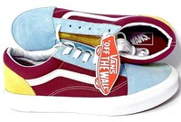 vans blue yellow red green