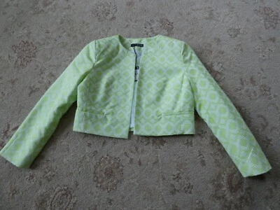 Atmosphere Primark Ladies Lime Green Patterned Jacket Size 10 BNWT - Image 1 of 3