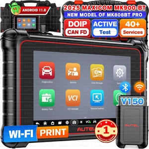 Autel MaxiCOM MK900 BT PRO Code Reader Active Test Up of MK808, MK900 AUS Ver. - Picture 1 of 16
