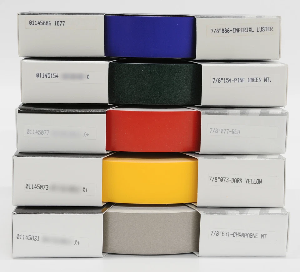 7/8" x 150' Seven Eigths Inch Roll Solid Prem stripe DISCOUNTED - Image 1 of 3