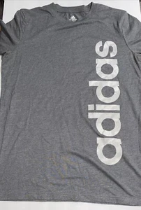 NEW with Tags Little Boys Adidas Logo Gray T-Shirt Size 4 FREE Shipping! - Picture 1 of 3