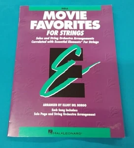 Movie Favorites For Strings ~ Viola ~ Solos & String Orchestra Arrangements - Picture 1 of 8