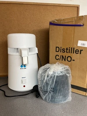 DCHOUSE 1 Gallon Water Distiller Machine 750W Distilling Pure Water RRP £70 - Image 1 of 4