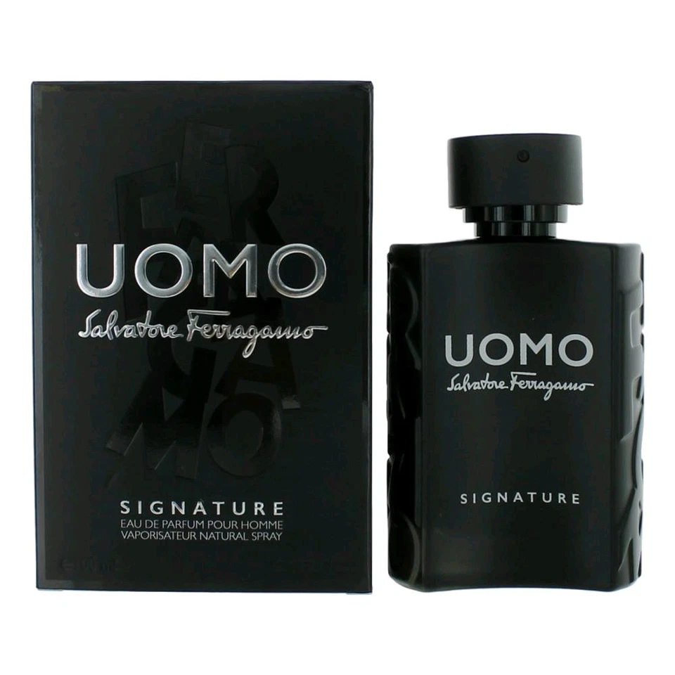 Uomo Signature por Salvatore Ferragamo, spray EDP de 3,4 OZ para hombre Foto 1 de 1