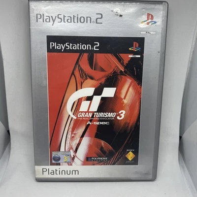 PlayStation2 : Gran Turismo 3: A -Spec Platinum (PS2) VideoGames - Image 1 of 2