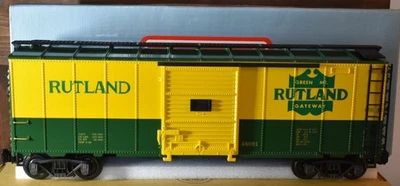 G-Aristo Craft ART 46001 RUTLAND Green Mountain Gateway Box Car EX - Image 1 of 4