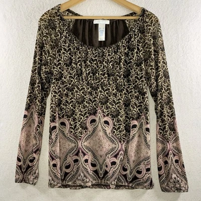 Mujer Babydoll Malla Transparente Top Talla S Whimsigoth Y2K Hada Grunge Gitano Boho Foto 1 de 4