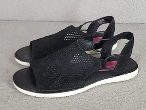 Sandali donna Bobs From Skechers Saga taglia 7 neri in pelle 113058 - Foto 1 di 9