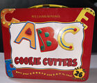 ABC Alphabet Cookie Cutter Set-Collector Lunch Box Tin Williams-Sonoma Set of 26