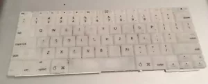 APPLE IBOOK PowerBook KEYBOARD 12" G3 G4 KZ1602V7L83A CM-2 E206453 WHITE - Picture 1 of 3