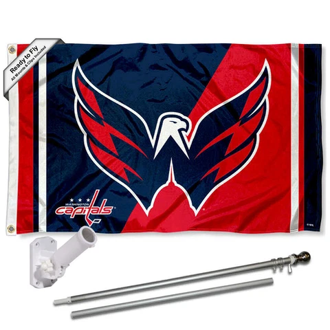 Washington Capitals Eagle Flag Pole and Bracket Kit Cover