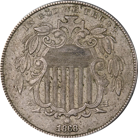 1868 Shield Nickel Great Deals From The Executive Coin Company Cover