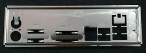 OEM I/O Shield For ASRock FM2A75M-DGS R2.0 Motherboard Backplate - Bild 1 von 1