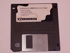 Sound Card Gateway 2000 Vintage Driver 3.5 Disk Windows PC MS Computer Program
