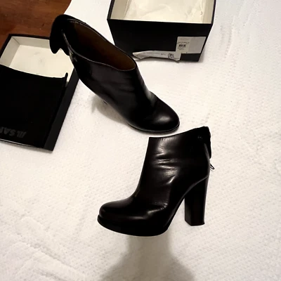 Jil Sander Diana Ankle Boot 37 1/2 Black - Image 1 of 4