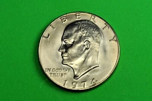 1974-D GEM BU (Eisenhower) US One Dollar Coin - Picture 1 of 1