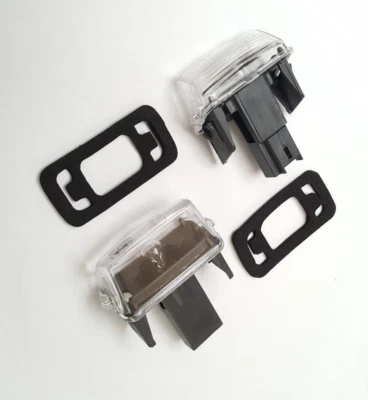 PEUGEOT 206 207 306 307 308 406 407 PARTNER PLACA LUZ LÁMPARA x 2 Foto 1 de 2