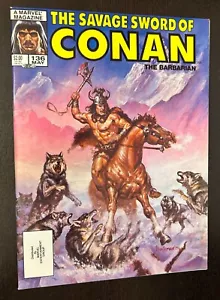 SAVAGE SWORD OF CONAN #136 (Marvel Comics 1987) -- En estado bastante bueno/casi nuevo - Imagen 1 de 2