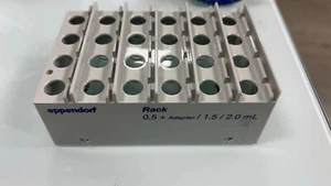 Eppendorf epMotion 5075751453 Safe-Lock Tube Rack 24 x 0.5/1.5/2.0mL - Bild 1 von 2