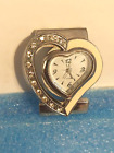 Vtg Wristwatch FOR PARTS Named LC 2158 Beautiful Heart Shaped no strap untested
