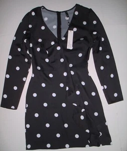 Nobody’s Child little black polka dot Dress size 4US 8UK - Bild 1 von 3