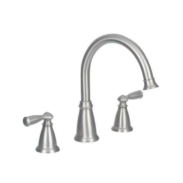 Moen Banbury Brushed Nickel 2-Handle Roman Tub Faucet (86924SRN)