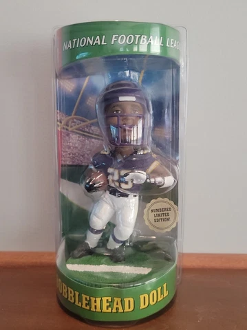 Bobblehead MICHAEL BENNETT Minnesota Vikings NFL MN  Numbered Limited Edition Cover