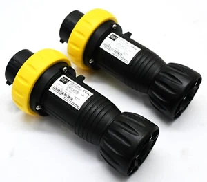 STAHL - 8570/12-304 PLUG, 8570/12, 16A, ATEX, IP66, 3 PIN, 100-130VAC, 50/60HZ - Picture 1 of 11