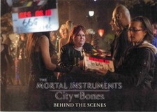 2013 LEAF THE MORTAL INSTRUMENTS CITY OF BONES BEHIND THE SCENES CARD BHS-11 