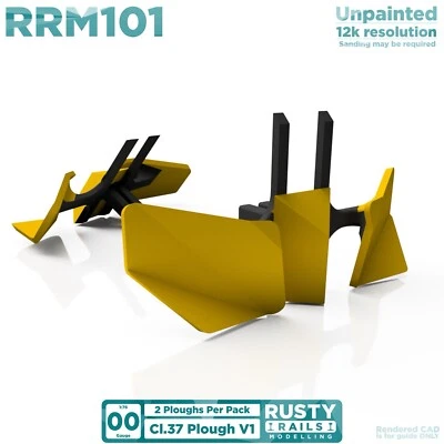 RUSTY RAILS MODELLING 101 | Class 37 Ploughs (2 Pack) - 00 Gauge