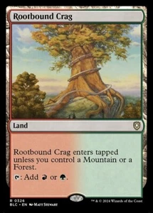 MTG - ROOTBOUND CRAG - Bloomburrow Commander (R) - Picture 1 of 1