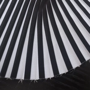 Plissee Crinkle Chiffon Stoff für Kleid Rock Kleidungsstück Kostüm Kleidung Nähen - Bild 1 von 10
