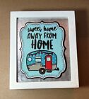 Happy Camper - Wall Sign, Soap Dish, Picture Holder And Two Platters/Trays