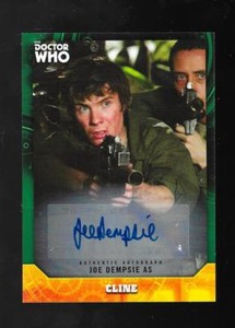 Doctor Who 2017 Signature Series autograph 90 Joe Dempsie - Cline 12/50