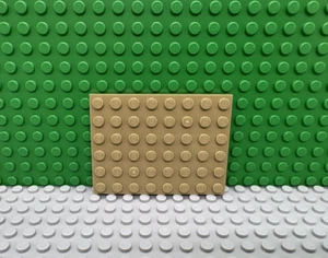 Lego 1 Dark Tan 6x8 base plate NEW - Picture 1 of 1