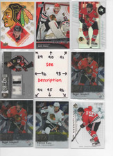 Chicago Blackhawks *** SERIAL #'d Rookies Autos Jerseys ALL CARDS ARE GOOD CARDS