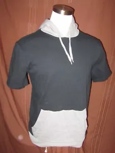 Felpa uomo con cappuccio I Jeans by Buffalo camicia manica corta, cotone, taglia XL, nuova, reg $45 - Foto 1 di 6