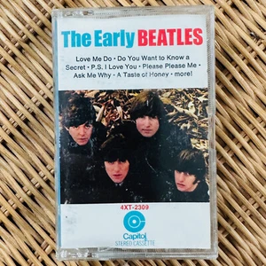 The Early Beatles Cassette Tape Play Tested Includes Twist & Shout Love Me Do - Picture 1 of 4