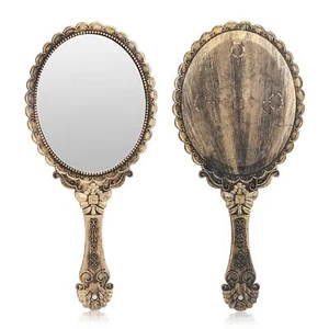 Handheld Mirror with Handle, Hand Mirrors for Women Travel Small Vintage Purs... - Picture 1 of 6