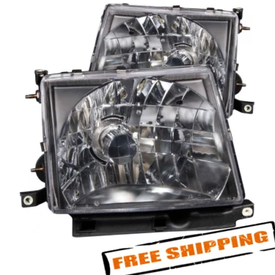 Faros de carcasa/lentes transparentes Anzo 121139 negros para Toyota Tacoma 97-00 Foto 1 de 3