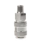 1 Pc Euro Air Line Hose Connector Fitting Female Quick Release 1/4 Inch Male